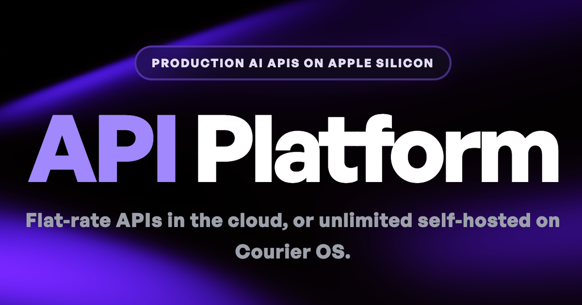 Courier API Platform
